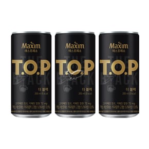 맥심TOP 더블랙 200ml/ 20캔