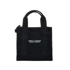 /비아모노 VIAMONOH DAILY MINI CANVAS BAG (BLACK) 에코백 미니크로스백