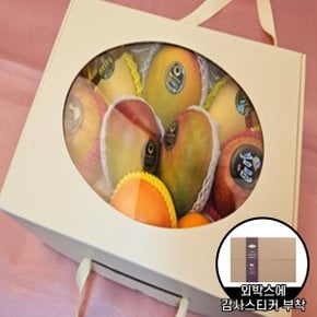 [9/21일 오전10시 주문마감][신세계 오늘의과일]제철과일 혼합7종 선물세트 3.4kg GIFT10호_신세계로고안전외피박스