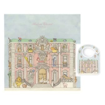 아뜰리에 슈 Carré +Bib SET- Monceau Mansion