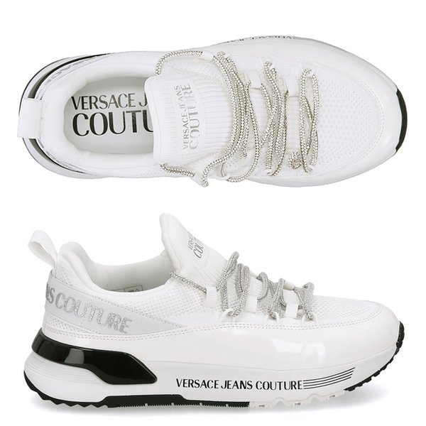 [부산점] 로고 79VA3SAB ZSD00 003 베르사체 폰도 다이나믹 여성 스니커즈 운동화