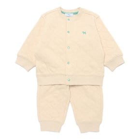 [여주점] [오프라벨 여주점] 블루독베이비 (CR) 퀼팅가디건상하세트 (44C70-672-03)