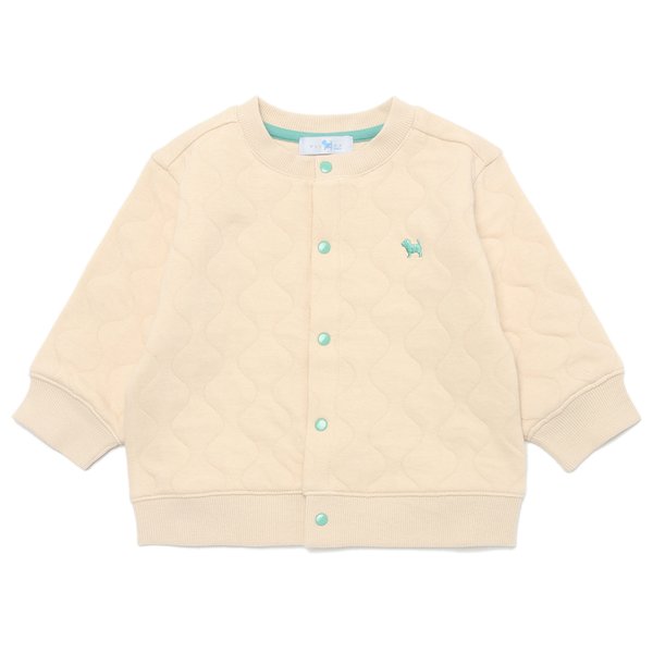 [여주점] [오프라벨 여주점] 블루독베이비 (CR) 퀼팅가디건상하세트 (44C70-672-03)