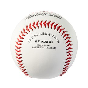 안전공 Safety Ball SF-030 PVC 8 3/4 연식구 야구공 낱개1개 / 캐치볼용