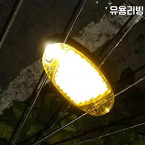 자전거 반사판 야간 라이딩 바퀴 휠 야광 반사 클립