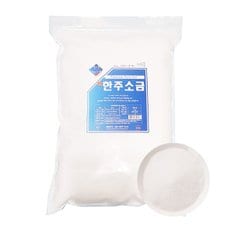 한주소금 6.5kg x 1개 본소금 국산 100% 정제염 식기세척 저요오드