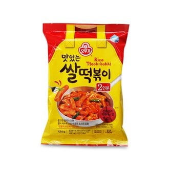 오뚜기 [무료배송][오뚜기] 맛있는 쌀떡볶이 424g