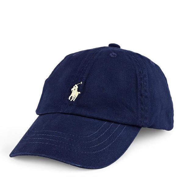 폴로 키즈 남아 5-7세 코튼 치노 베이스볼 캡(CWPOHGSBJ420017410)