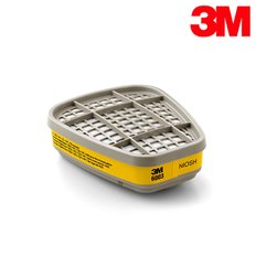 3M 6003K 방독필터 착탈식 정화통 2개 1조 산성가스용