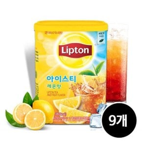 아이스티 분말 레몬, 770g, 9개