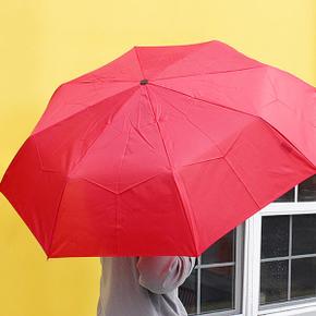 아트박스/디자인에버 H 컬러풀 가볍고 튼튼한 접이식 3단 수동 우산