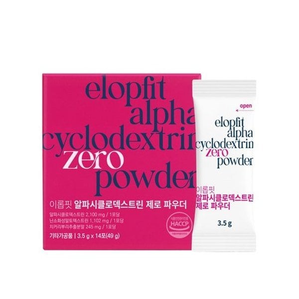 [이롭] 알파CD 알파시클로덱스트린 제로 파우더 14포