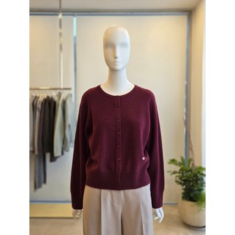 더아이잗 [여주점] [더 아이잗] 여성 울 래글런 라운드넥 가디건 (IRCM1CD981)
