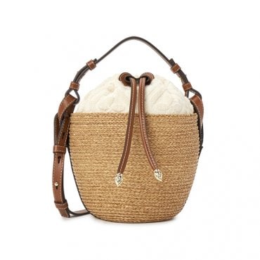 헬렌카민스키 [부산점] 아구아 여성 버킷백 BAG51753 NOUGAT PARCHMENT