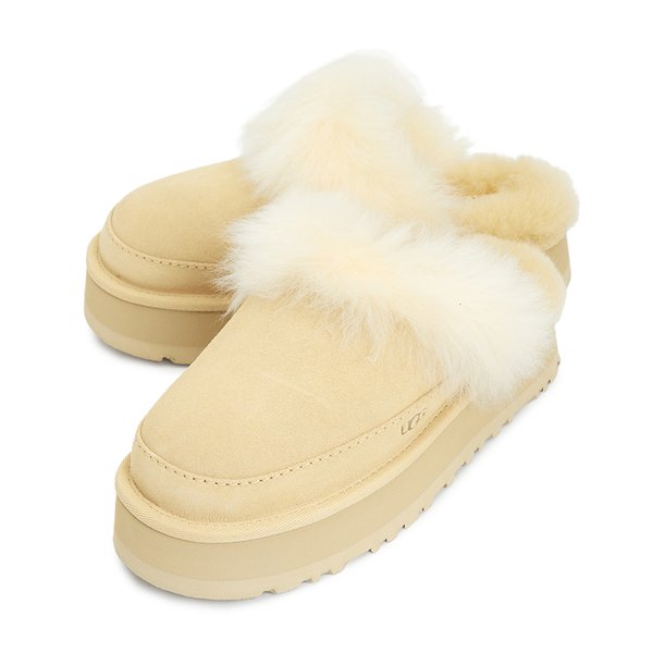 [부산점] 어그 스크래치 디스케트 샬레 여성 뮬 슬리퍼 1173930 SNDCS