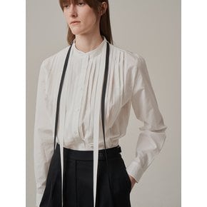 24FW tuxedo shirt_ white