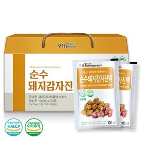 순수 국내산 돼지감자즙 진액 100ml 30개