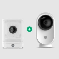 [1+1] 스마트 홈캠 400만화소 큐브 4MP&홈카메라 300만화소 EGG PRO