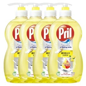 베이킹소다 레몬향 700ml X 4개 무료배송