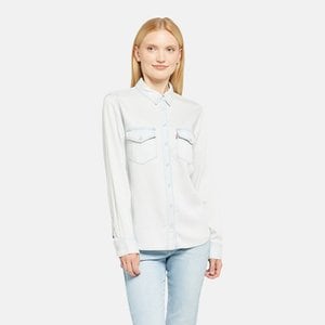 리바이스 여성 데님셔츠 아이코닉 웨스턴 167860099 (16786-0099)