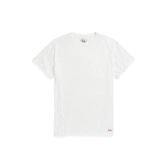 DOUBLE RL 코튼 저지 크루넥 티셔츠(MNRRTSH1N820001100)