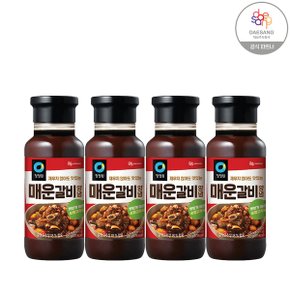 청정원 매운 갈비 화끈한맛 500gX4