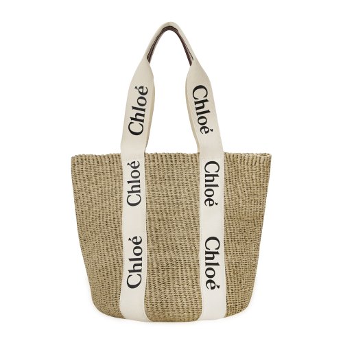 여성 우디 로고 화이트 숄더백 CHC22SS380G55 101