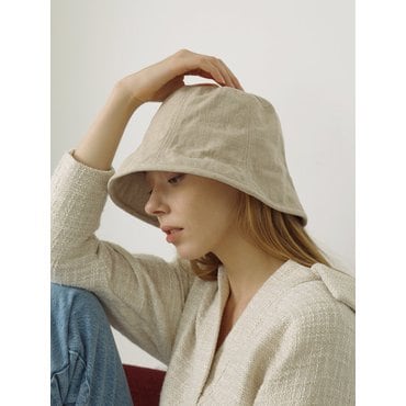 메르헨  [단독] larry linen bucket hat (3colors)