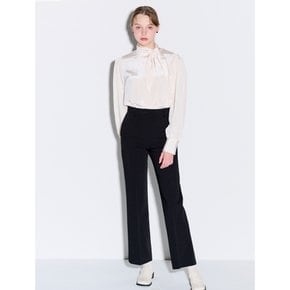 Classic bootcut long slacks_Black