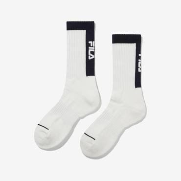 휠라 WHITE LINE 쿼터 삭스 (FS3SCF5252X_INA)