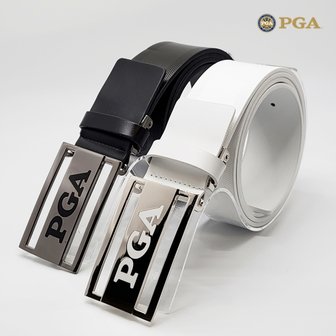  PGA 남자 골프 벨트 이태리 천연 통가죽 빅버클 허리띠 TA2386210