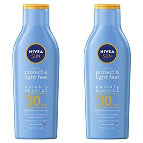 니베아썬 프로텍트 라이트 썬 로션 Nivea Sun SPF 30 200ml