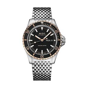 독일 미도 남성 메탈 시계 Mido Diving 워치 Automatic Ocean Star Tribute Bicolour M026.830.2