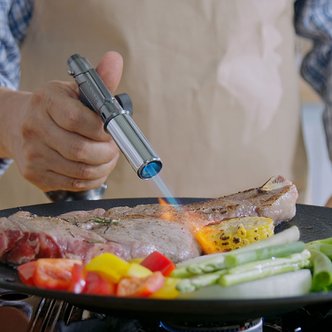  불맛요리기 불부리 토치 불불이 휴대용 가스 요리용 캠핑용 가정용 불맛 쿠커 메탈