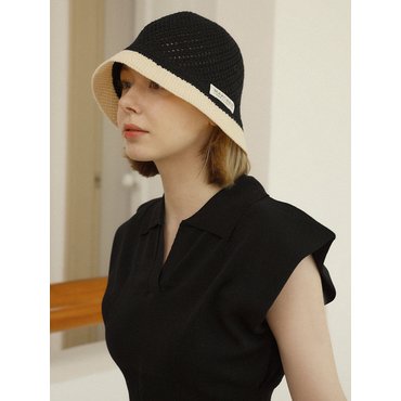 메르헨  pippi crocher bucket hat (4color)