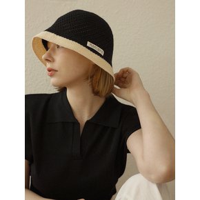 pippi crocher bucket hat (4color)