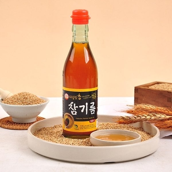 통참깨 100 전통 압착 참기름 350ml - SSG.COM