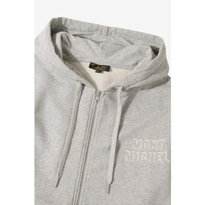 [기모] TULMINE - Women Logo hoodies_Grey_LNVA0TS31W