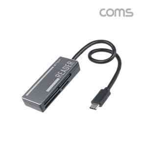 USB 3.1 (Type C) 카드리더기(외장형) (SD Micro SD(TF) CF) 멀티 카드리더