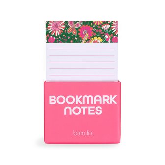 밴도(Ban.do) 책갈피 메모지 노트패드 - MAGIC GARDEN MINT
