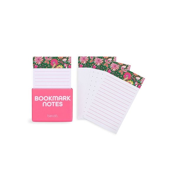 책갈피 메모지 노트패드 - MAGIC GARDEN MINT