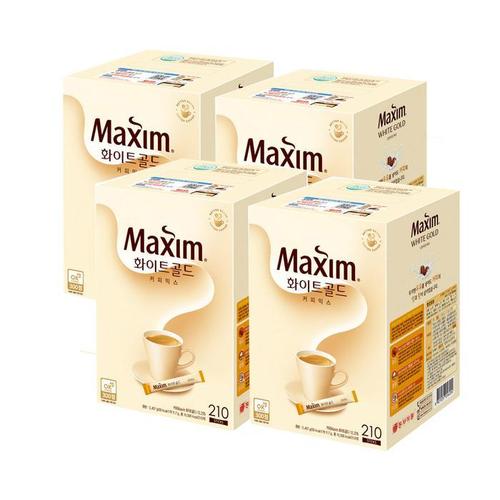 [동서식품] 맥심 화이트골드 210T x4개입 총840T(1)