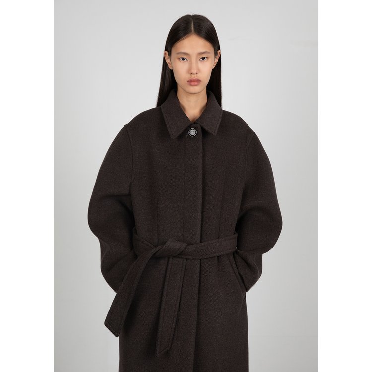아모멘토 23FW AMOMENTO HOURGLASS LONG COAT (2COLORS) - SSG.COM