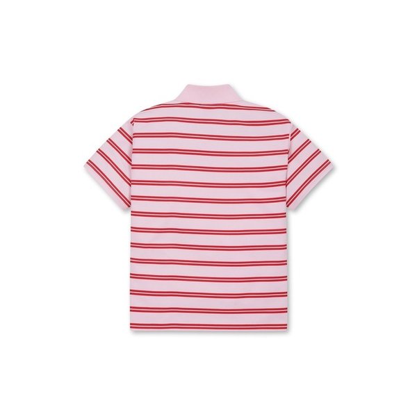 (W) Striped Pique T-shirt G5TAM26421PIX