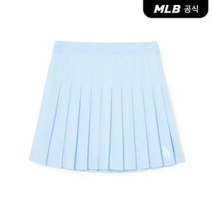 MLB [코리아공식]여성 스포티브 바시티 플리츠 스커트 LA (Sky blue)