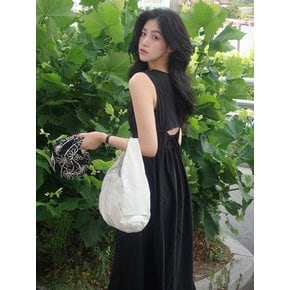 [CIty Outdoor] Back Open Sleeveless Dress