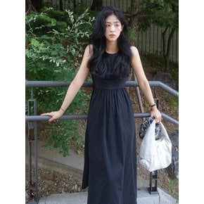 [CIty Outdoor] Back Open Sleeveless Dress