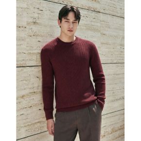 라운드 케이블 변형 니트 TRHBR4F8511_P380101638