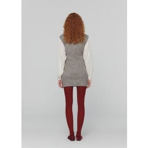 아모멘토 24FW WOOL TWEED DRESS (2COLORS)