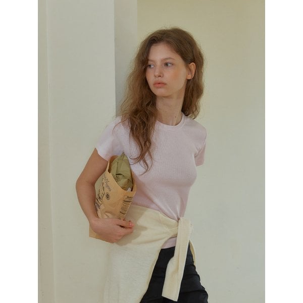 ANC ESSENTIAL ROUND T-SHIRT _SOFT PINK